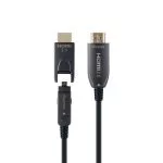 Cable HDMI to HDMI D&A Active Optical 50.0m Cablexpert, 4K UHD at 60Hz, CCBP-HDMID-AOC-50M