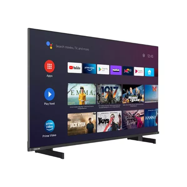 50" LED SMART TV TOSHIBA 50UA5D63DG, Premium 4K HDR, 3840 x 2160, Android TV, Black