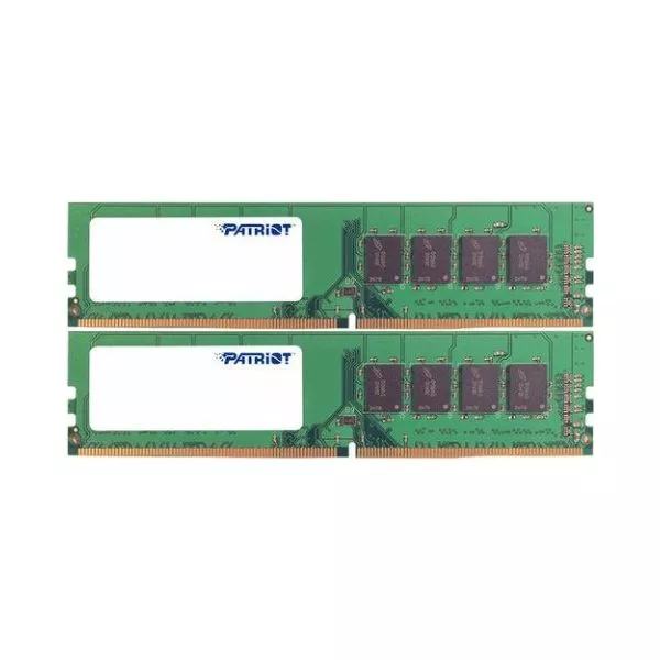 16GB (Kit of 2x8GB) DDR4-2666  PATRIOT Signature Line, Dual-Channel Kit, PC21300, CL19, 1Rank, Double Sided Module, 1.2V