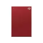 2.5" External HDD 4.0TB (USB3.2)  Seagate "One Touch", Red, Polished Aluminium, Durable design