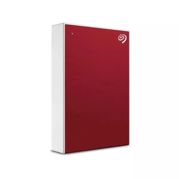 2.5" External HDD 4.0TB (USB3.2)  Seagate "One Touch", Red, Polished Aluminium, Durable design