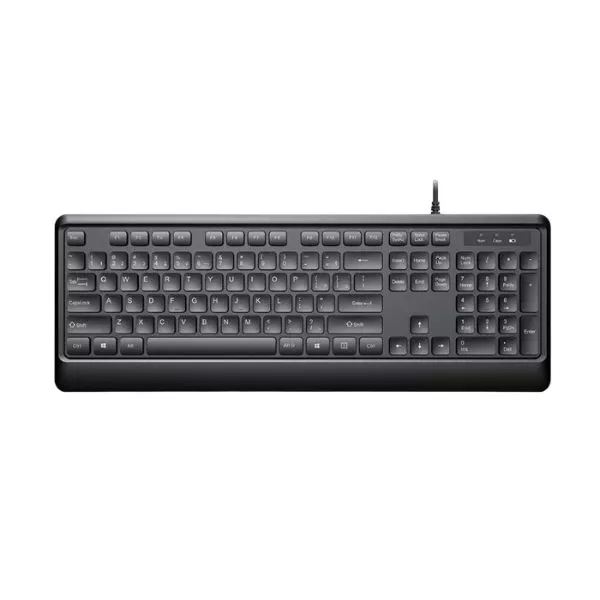 Keyboard & Mouse Sohoo KM102, Laser Engraving, Ultra-thin, 1200 dpi, 4 buttons, 1.8m, Black, USB