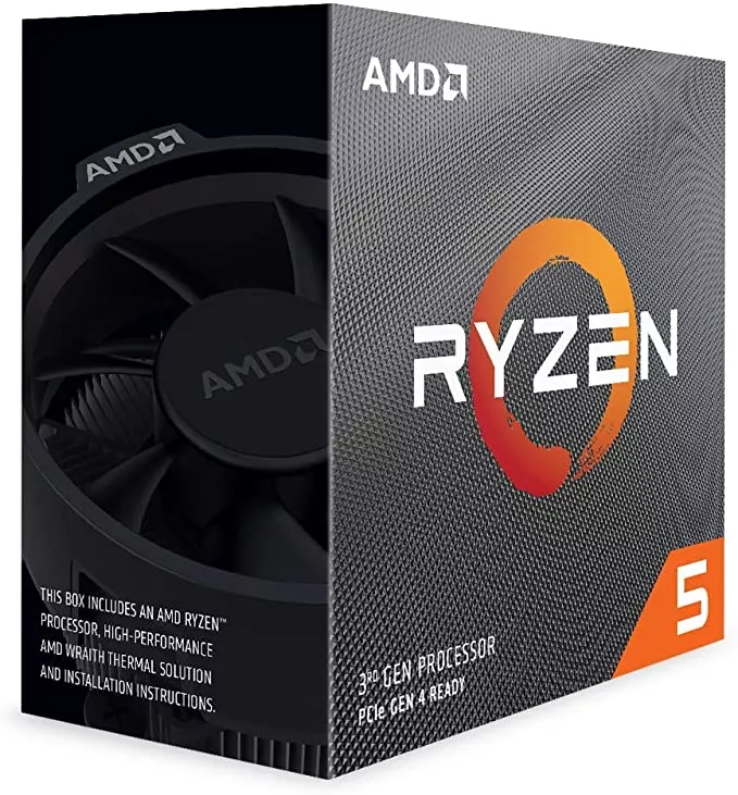 CPU AMD Ryzen 5 3600 3rd Gen (3.6-4.2GHz, 6C/12T, L2 3MB, L3 32MB, 7nm, 65W), Socket AM4, Box фото