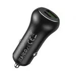 Hoco Z38 Resolute PD20W+QC3.0 car charger Black