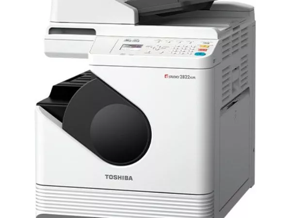MFP Toshiba e-STUDIO2822AM A3 (Inc.Starter KIT!), Mono Copier/Printer/Scanner/Duplex/ADF 50-sheet, A4/3 28/14 ppm , 600x600 dpi, 250 sheets, Bypass: 5