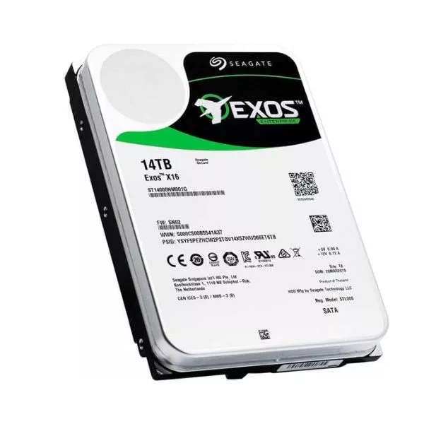 3.5" HDD 14.0TB-SATA-256MB Seagate Enterprise "Exos X18 (ST14000NM000J)"