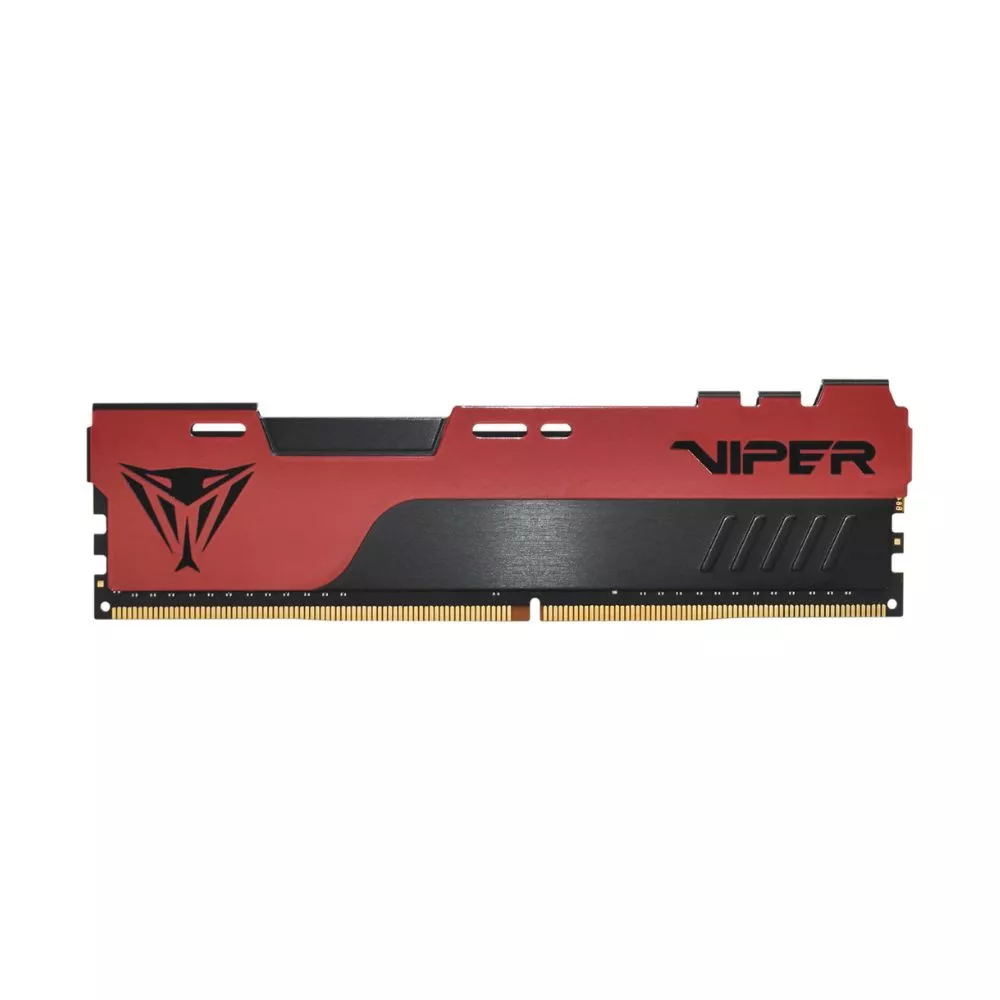 8GB DDR4-3600 VIPER (by Patriot) ELITE II,  PC28800, CL20, 1.35V, Red Aluminum HeatShiled with Black Viper Logo, Intel XMP 2.0 Support, Black/Red