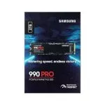 M.2 NVMe SSD 2.0TB Samsung SSD 990 PRO, PCIe4.0 x4 / NVMe2.0, M2 Type 2280 form factor, Seq. Read: 7450 MB/s, Seq. Write: 6900 MB/s, Max Random 4k: R фото