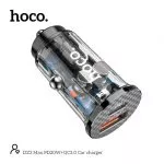 Hoco DZ3 Max PD20W+QC3.0 Car charger, black