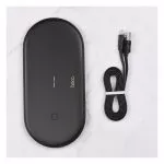 HOCO CW23 dual power wireless fast charger black