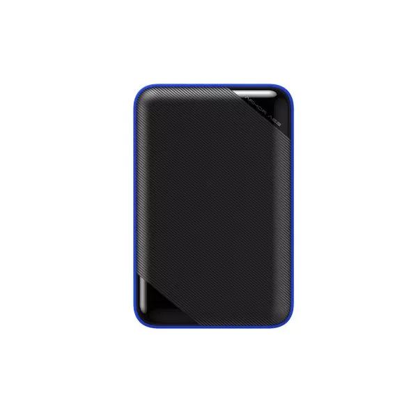 2.5" External HDD 1.0TB (USB3.2)  Silicon Power Armor A62S Game Drive, Black/Blue, Rubber + Plastic, Military-Grade Protection MIL-STD 810G, IPX4 wate