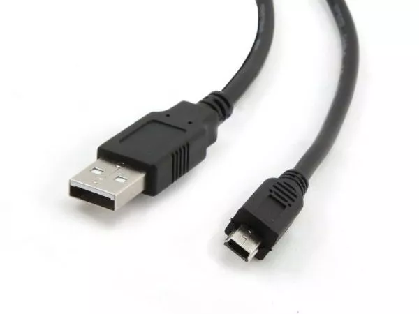 Cable USB, A-plug MINI 5PM, 1.8 m, USB2.0,  High quality, CCP-USB2-AM5P-6