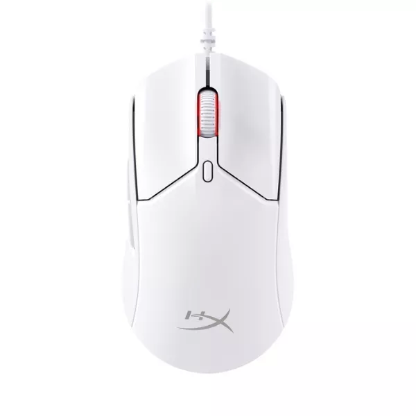 Gaming Mouse HyperX Pulsefire Haste 2, 26k dpi, 6 buttons, 50G, 650IPS, 72g, RGB, White, USB