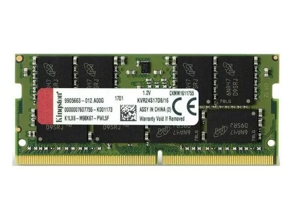 32GB DDR4-2666 SODIMM  Kingston ValueRam (KVR26S19D8/32), PC21300, CL19,  2Rx8, 1.2V