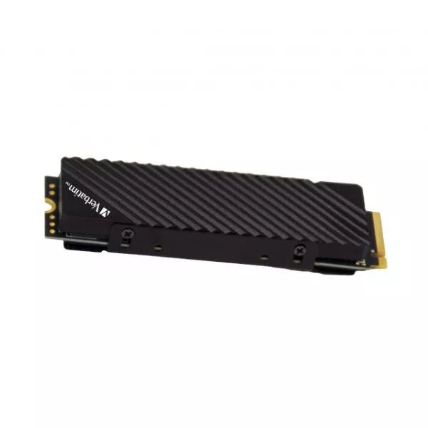 M.2 NVMe SSD 1.0TB Verbatim Vi7000G w/Heatsink, Interface: PCIe4.0 x4 / NVMe 1.4, M2 Type 2280 form factor, Sequential Read 7400 MB/s, Sequential Writ