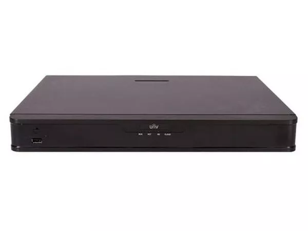 UNV NVR302-08S-P8, 8-ch, 2 SATA, 8 PoE, Incoming Bandwidth 64Mbps, 1x LAN, Audio In/Out 1/1, Alarm I