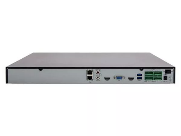 UNV NVR304-16E-B, 16-ch, 4 SATA, Incoming Bandwidth 160Mbps, 16 x 1080P@30 / 8 x 4MP@30 / 4 x 4K@30,