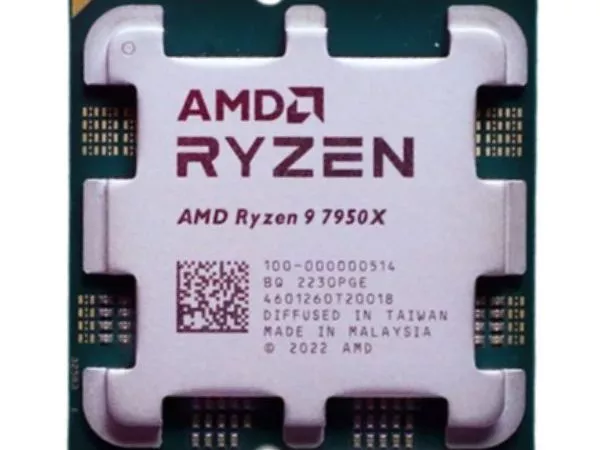 CPU AMD Ryzen 9 7950X  (4.5-5.7GHz, 16C/32T, L2 16MB, L3 64MB, 5nm, 170W), Socket AM5, Tray