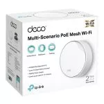 Whole-Home Mesh Dual Band Wi-Fi 6 System TP-LINK, "Deco X50-PoE(2-pack)", 3000Mbps, MU-MIMO, 2.5Gbps