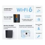 Wi-Fi 6 Dual Band TP-LINK Router "Archer AX80", 6000Mbps, OFDMA, MU-MIMO,1x2.5Gbit LAN/WAN, USB3.0