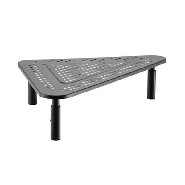 Gembird MS-TABLE-02,  Adjustable monitor stand (triangle), 20 kg, 500 x 285 x 120 mm, Height range: 100/120/140 mm