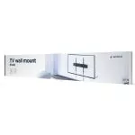 TV-Wall Mount for 37-70"- Gembird "WM-70F-01", Fixed, max. 40 kg, Distance TV to Wall: 25 mm, max. VESA 600 x 400, Black фото