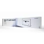 Slim TV-Wall Mount for 37-80"- Gembird "WM-S80F-01", Fixed, max. 50 kg, Distance TV to Wall: 17 mm, max. VESA 600 x 400, Black фото