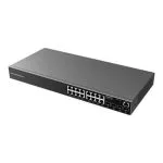 16-port 10/100/1000Mbps Managed Switch Grandstream "GWN7802", 4xSFP expansion slot