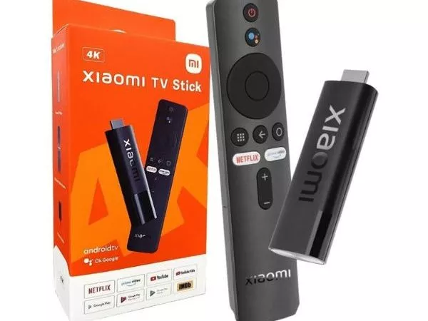 Xiaomi TV Stick 4K, Black, Global, Android TV OS, Dolby Atmos, DTS HD