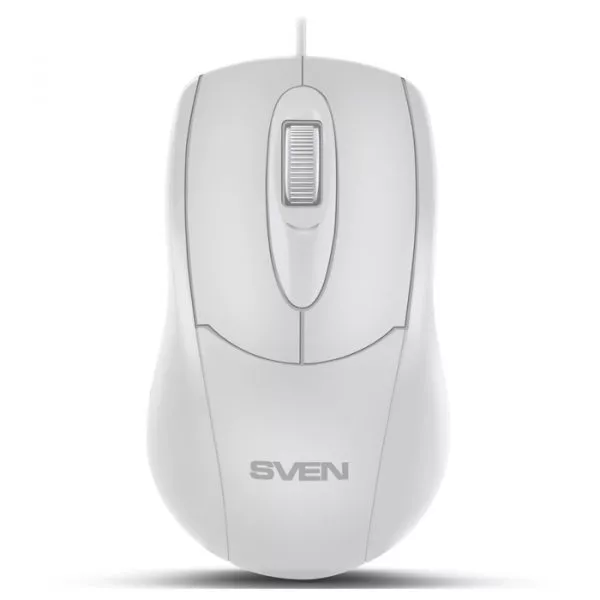 Mouse SVEN RX-110, White, USB, cable 1.5m
