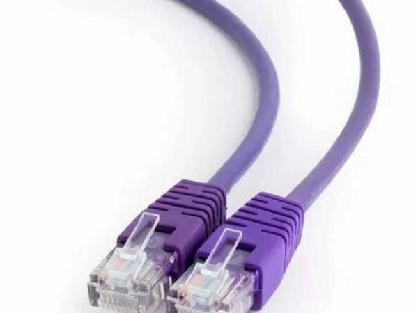 Patch Cord Cat.6/FTP,    0.25m, Purple, PP6-0.5M/V, Cablexpert