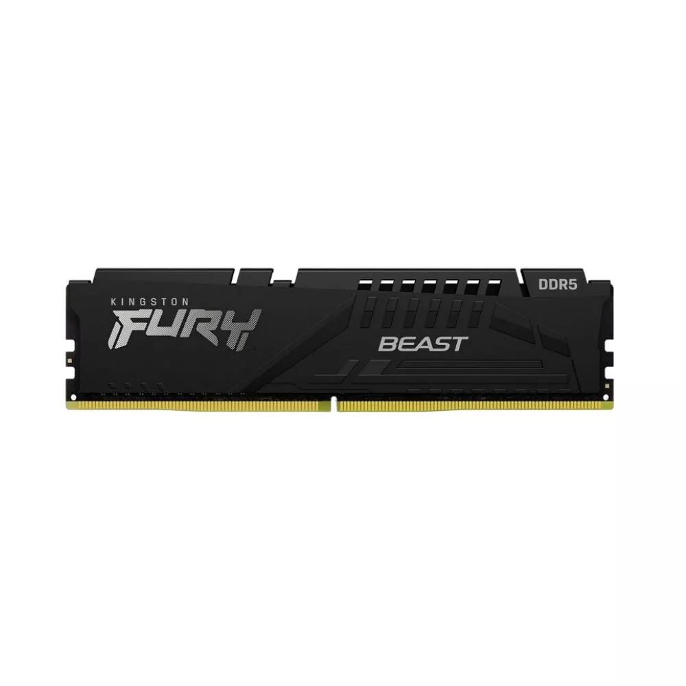 32GB DDR5-6000MHz  Kingston FURY Beast (KF560C36BBE-32), CL36-38-38, 1.35V, Intel XMP 3.0, Black