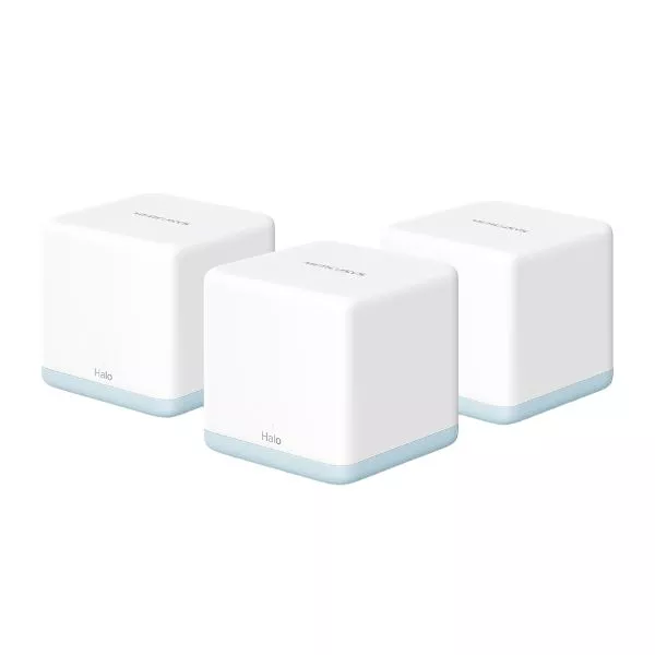 Whole-Home Mesh Dual Band Wi-Fi AC System MERCUSYS, "Halo H30(3-pack)", 1200Mbps,MU-MIMO