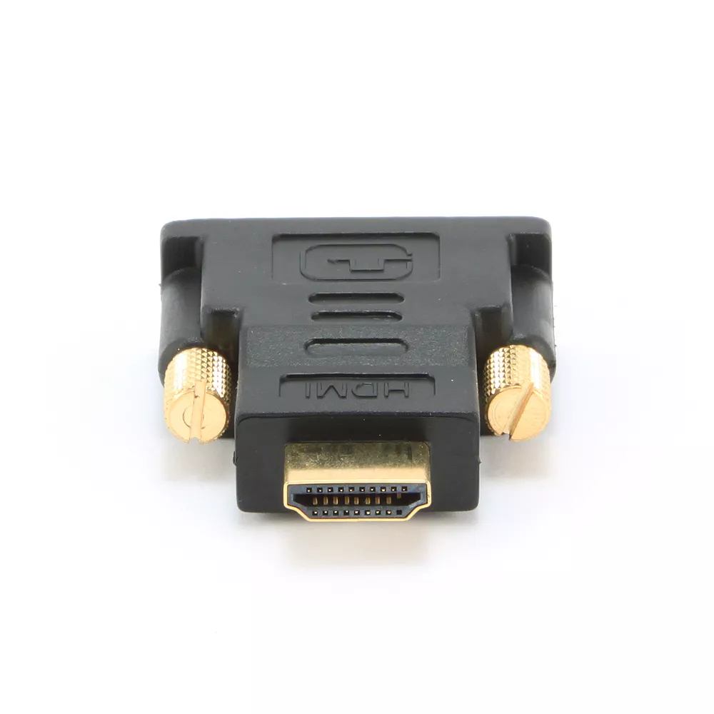 Adapter Gembird "A-HDMI-DVI-1", HDMI to DVI male-male adapter with gold-plated connectors, bulk