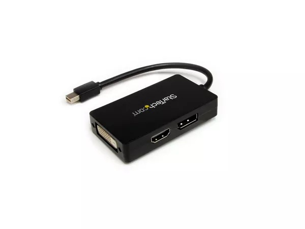 Adapter 3 in 1 Mini DP to HDMI&DVI&DP cable 0.15M