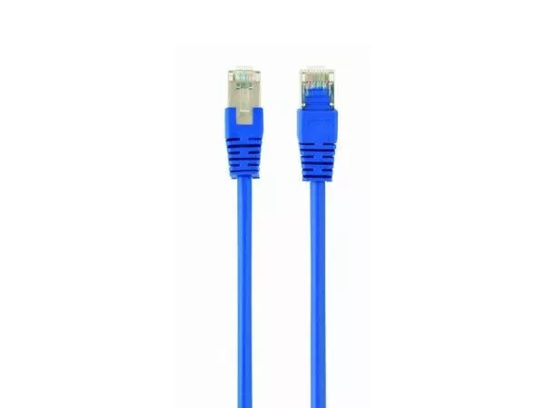 FTP Patch Cord  2m, Blue, PP22-2M/B, Cat.5E, molded strain relief 50u" plugs