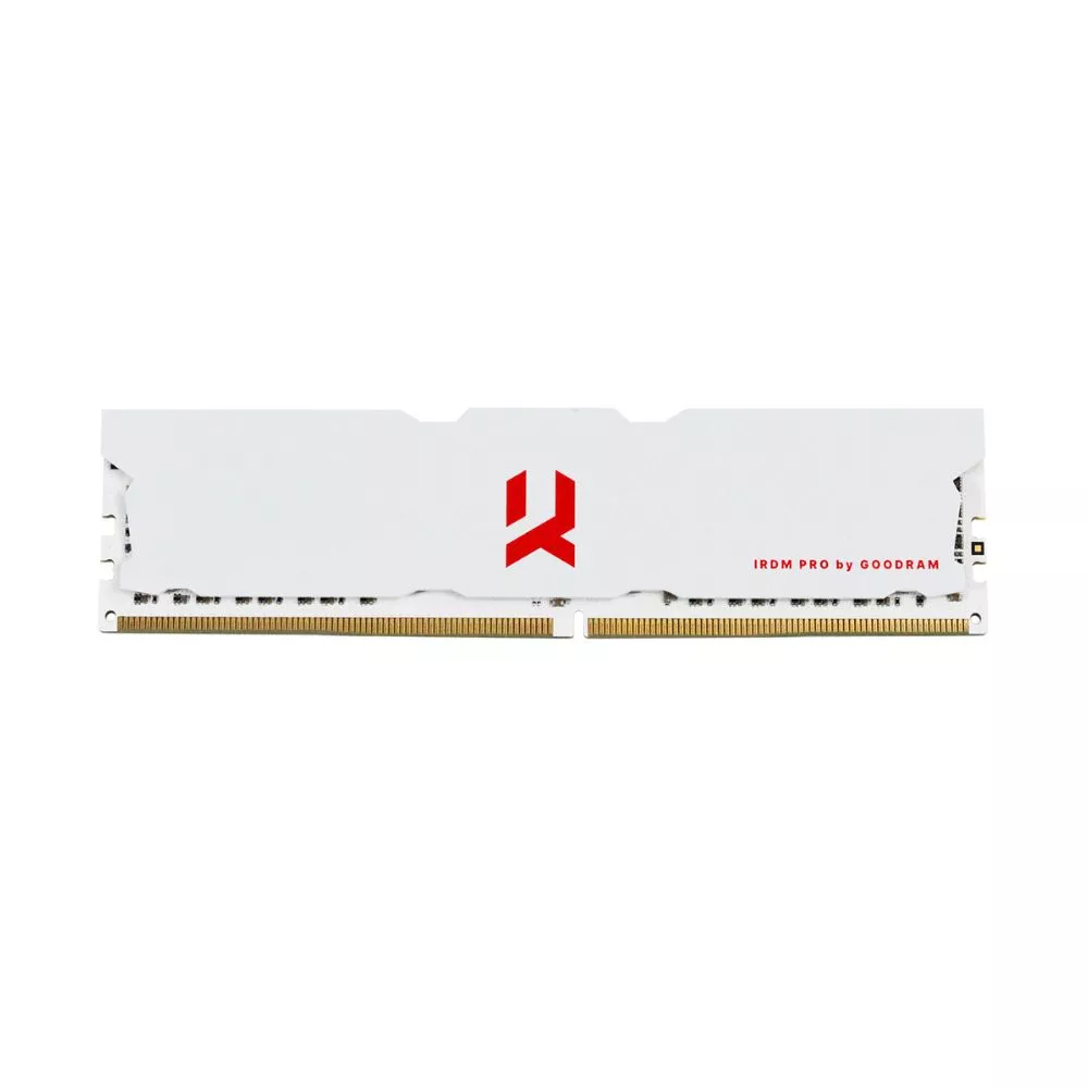8GB DDR4-3600  GOODRAM  IRDM PRO DDR4 CRIMSON WHITE, PC28800, CL18, Latency 18-22-22, 1.35V, 1024x8, Aluminium WHITE heatsink