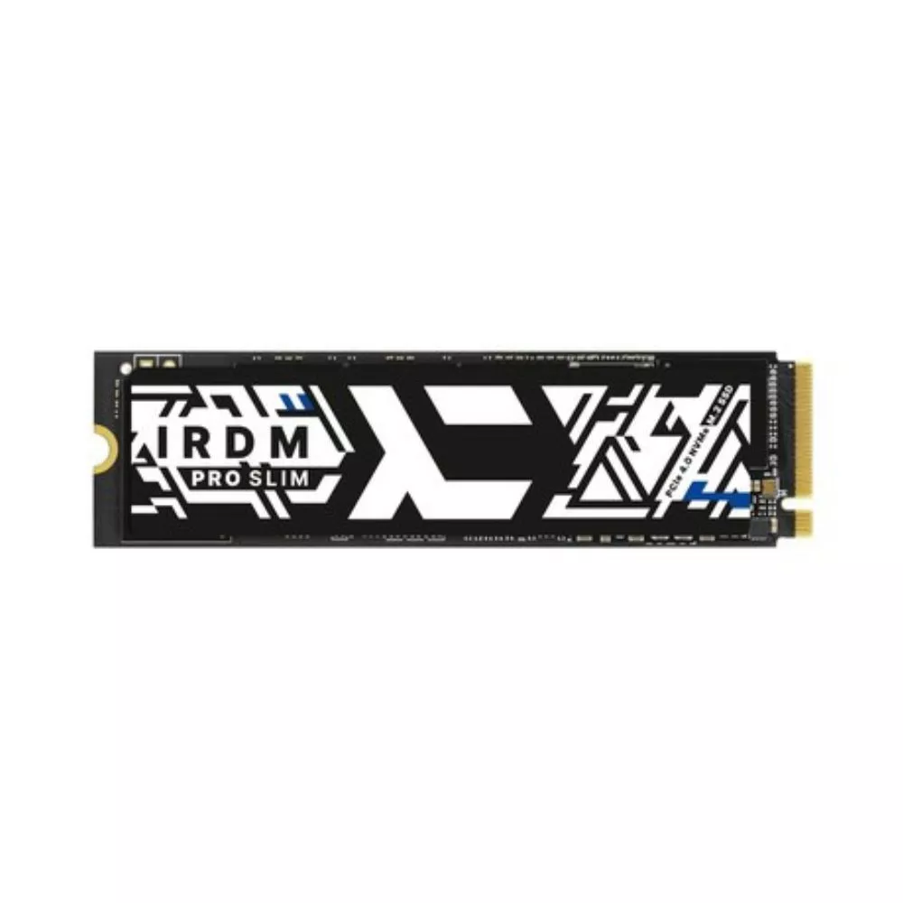 M.2 NVMe SSD 1.0TB GOODRAM IRDM PRO SLIM, Interface: PCIe4.0 x4 / NVMe1.4, M2 Type 2280 form factor, Sequential Reads/Writes 7000 MB/s / 5500 MB/s, Ra фото