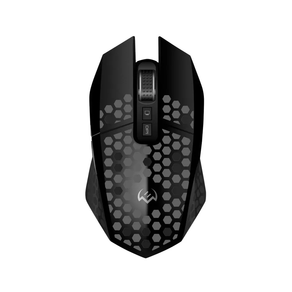 Wireless Gaming Mouse SVEN RX-G940W, 800-3600 dpi, 7 buttons, Silent, RGB, 600mAh, 98g.,Black