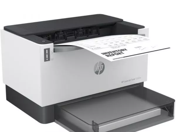 Printer HP LaserJet Tank 1502w, White,  A4, 600x600 dpi, up to 22 ppm, 64MB, Up to 25000 pages/month, Hi-Speed USB (compatible with USB 2.0); 802.11a/