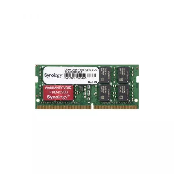 SYNOLOGY RAM Module DDR4-2666 ECC Unbuffered SODIMM 16GB " D4ECSO-2666-16G"