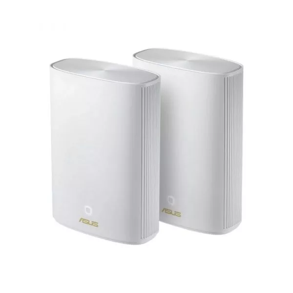 Whole-Home Mesh Dual Band Wi-Fi 6 System ASUS, "ZenWiFi AX Hybrid XP4 2pk", AX1800, AV1300, USB3.0