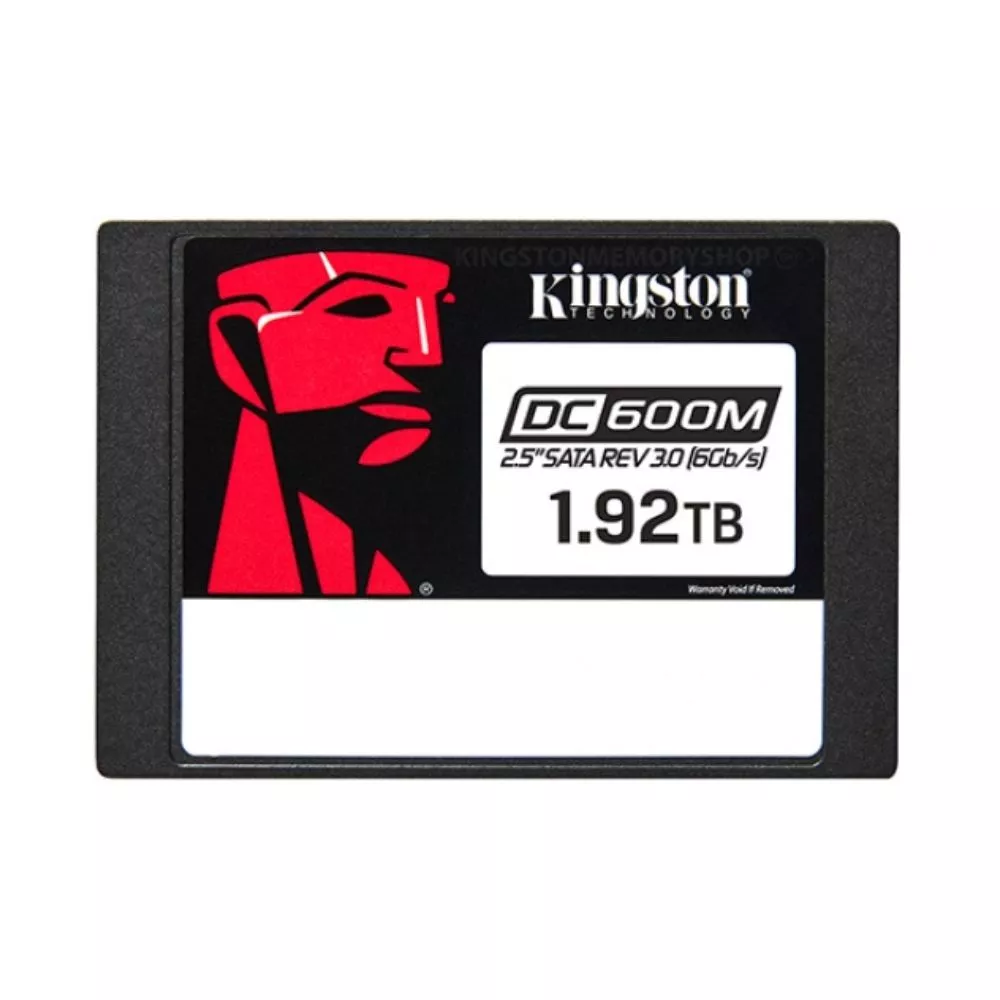 2.5" SSD 1.92TB Kingston DC600M Data Center Enterprise, SATAIII, Mixed-Use, 24/7, Consistent latency and IOPS, Hardware-based PLP, AES 256-bit self- фото