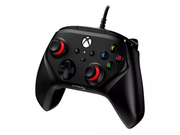 Gamepad HyperX Clutch Gladiate, Wired Xbox Licensed Controller for Xbox Series S/X / PC, Black, Programmable buttons, Dual Rumble Motors, Detachable U
