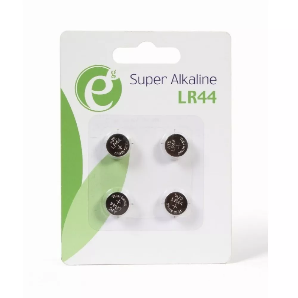Gembird Alcaline Battery LR44 1.5V, High performance and long lifetime, 4-pack фото