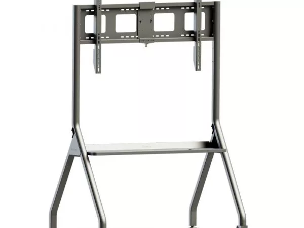 VIEWSONIC VB-STND-005, Mobile Slim Trolley Cart Stand for ViewSonic 55" to 98" ViewBoard Interactive Displays and Presentation Displays, Wall mount br