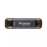 512TB  Transcend Portable SSD ESD310C Black, USB-A/C 3.2 (71.3x20x7.8 mm, 11g, R/W:1050/950 MB/s)
