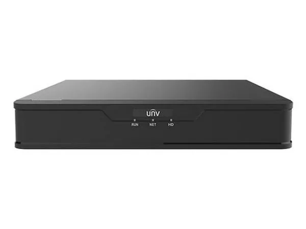 UNV NVR301-08E2-P8, 8-ch, 1 SATA interface, 8 PoE, Incoming Bandwidth 80Mbps, 4 x 1080P@30 / 2 x 4MP
