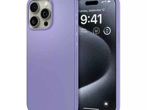 Spigen iPhone 15 Pro Max, Thin Fit, Iris Purple фото