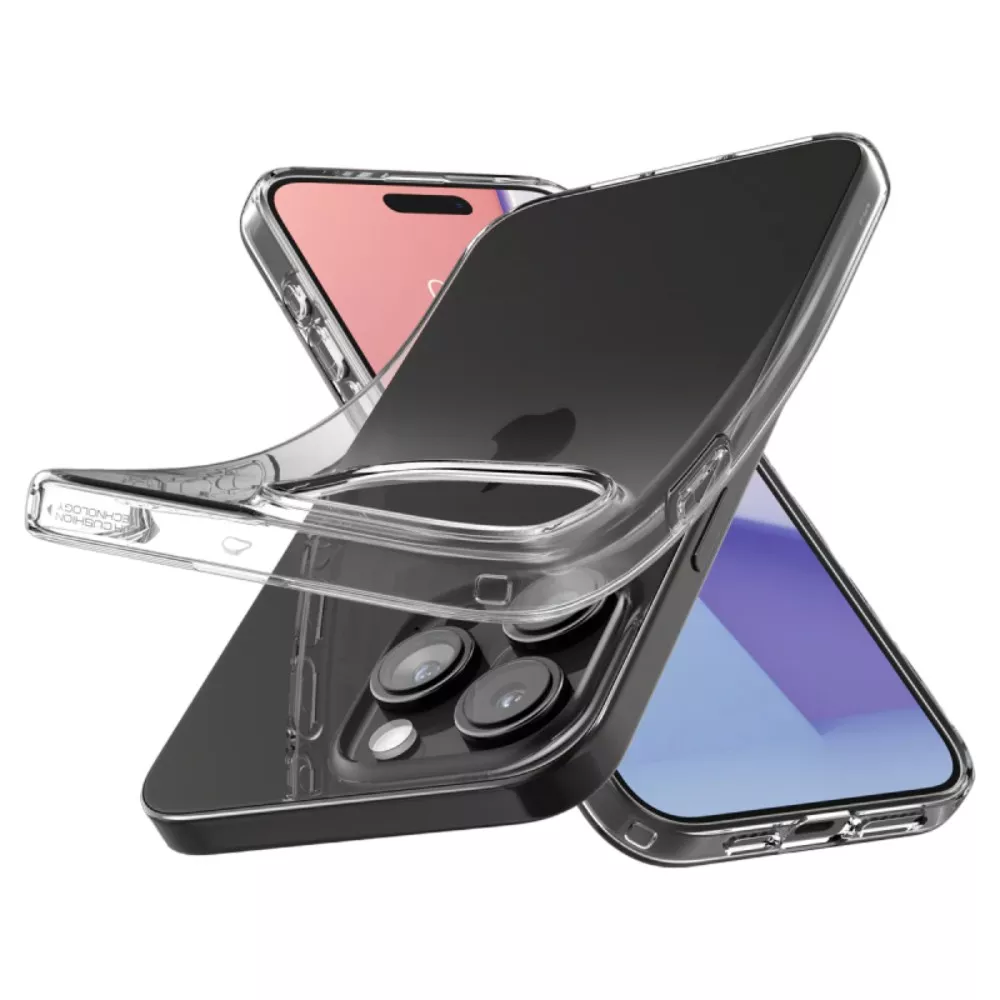 Spigen iPhone 15, Liquid Crystal, Crystal Clear фото